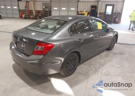 2012 Honda Civic Lx из США, поврежденный, VIN 2HGFB2F56CH304843